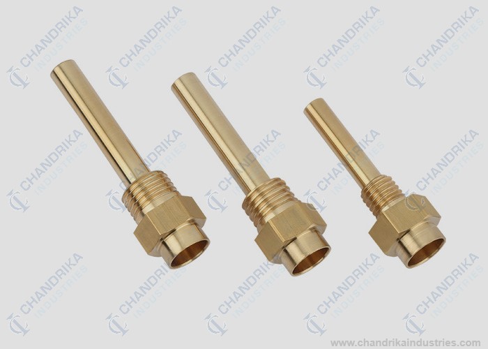 brass temperature sensor housing